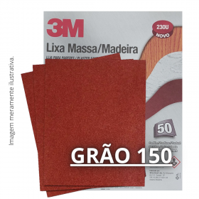 Lixa Massa 230U P150 3M