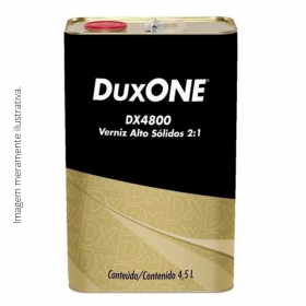 Verniz Poliuretano DX4800 2:1 Duxone 4,5L. SEM CATALISADOR