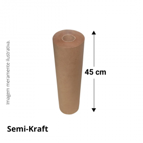 Papel para Mascaramento Semi Kraft 450mm