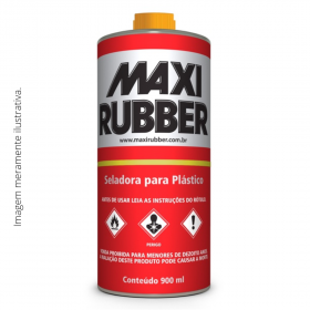 Seladora para Plástico Maxi Rubber 0,9L.