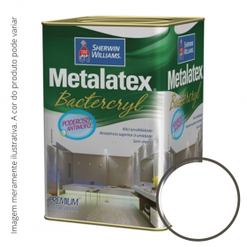 Latex Metalatex Bactercryl Banheiros & Cozinhas Semi Brilho ..