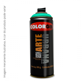 Spray Arte Urbana Colorgin Verde Menta 909 400ml.
