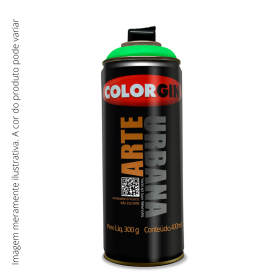 Spray Arte Urbana Colorgin Abacate 908 400ml.