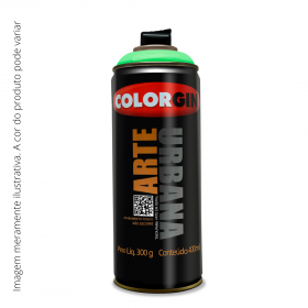 Spray Arte Urbana Colorgin Verde Neon 905 400ml.