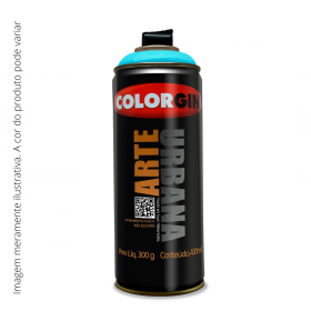 Spray Arte Urbana Colorgin Azul Celeste 965 400ml.