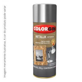 Spray Metallik Colorgin Cromado 51