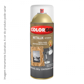 Spray Metallik Colorgin Verniz 58