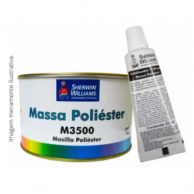Massa de Poliester (M3500) Lazzuril 750g. com Catalisador
